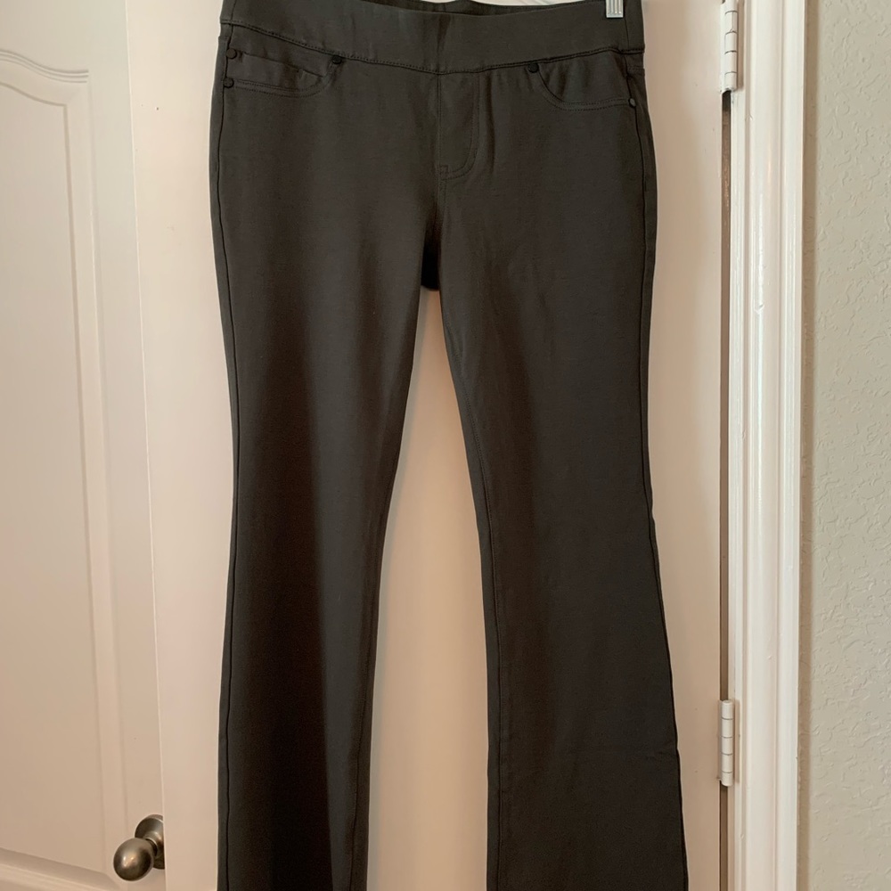Liverpool denim stretch slacks, grey size 32/8